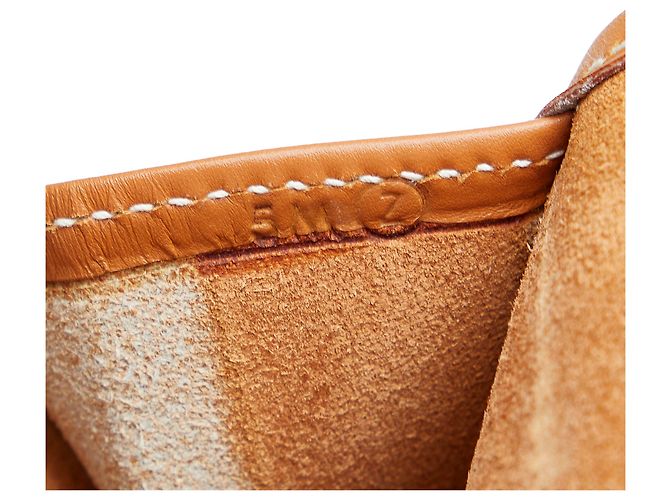 Hermès Pochette Hermes Dogon Marrone - vista 7