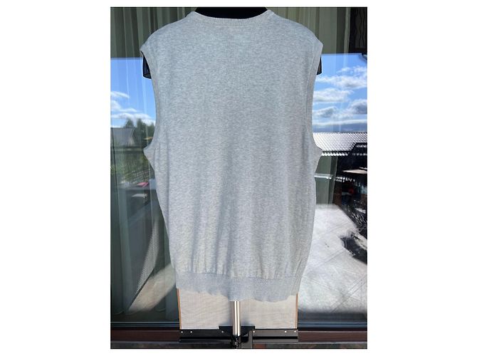 Autre Marque Ralph Lauren Polo Golf Strickweste grau Baumwolle - Ansicht 4