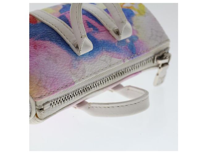 LOUIS VUITTON Monogramm Aquarell Porte Cles Mini Keepall MP2975 LV Auth 49217BEIM - Ansicht 6
