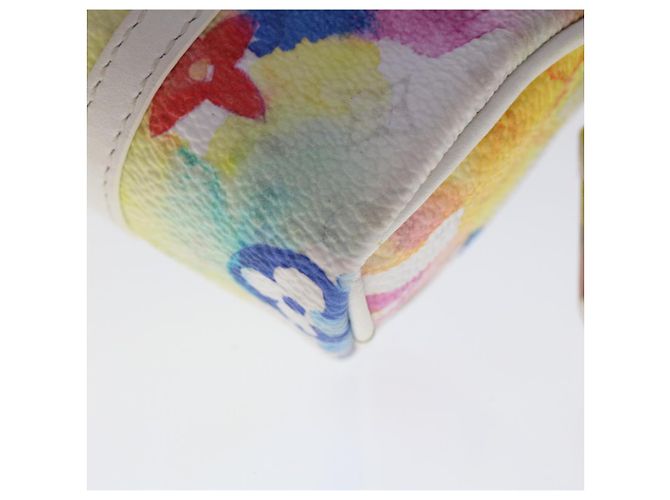 LOUIS VUITTON Monogramm Aquarell Porte Cles Mini Keepall MP2975 LV Auth 49217BEIM - Ansicht 8