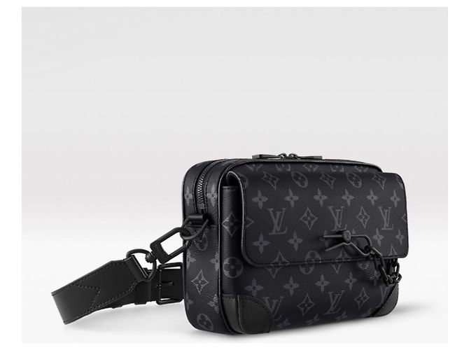 Louis Vuitton Messenger LV Steamer nuovo Nero - vista 5