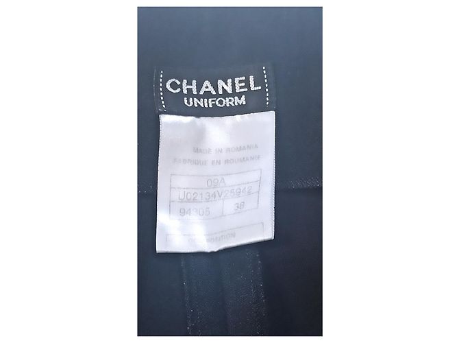 Cambon Chanel Uniform Hose schwarz hochtailliert - Ansicht 6