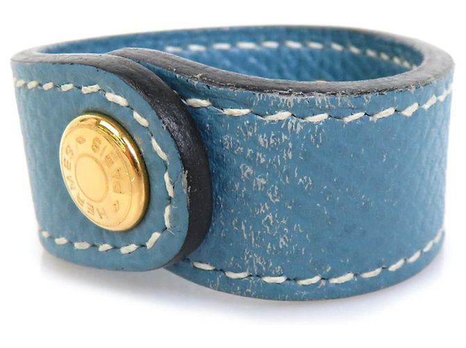 Hermès Pince à gants Azul - vista 5