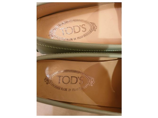 Tod's Leder Loafer Hellgrün - Ansicht 7