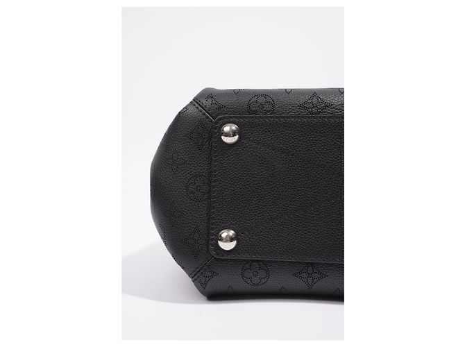 Mahina Babylone Borsa Louis Vuitton Babylone Nera Mahina Monogram Pelle PM Nero - vista 15
