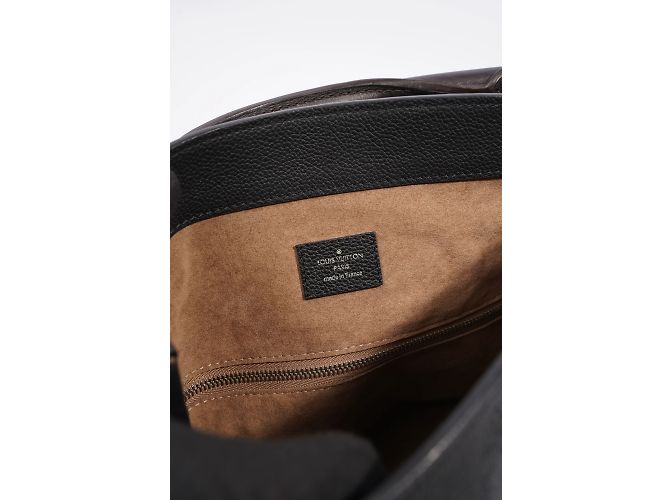 Mahina Babylone Borsa Louis Vuitton Babylone Nera Mahina Monogram Pelle PM Nero - vista 8