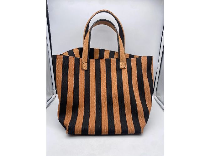 LITTLE LIFFNER Borse T.  cotton Marrone - vista 2