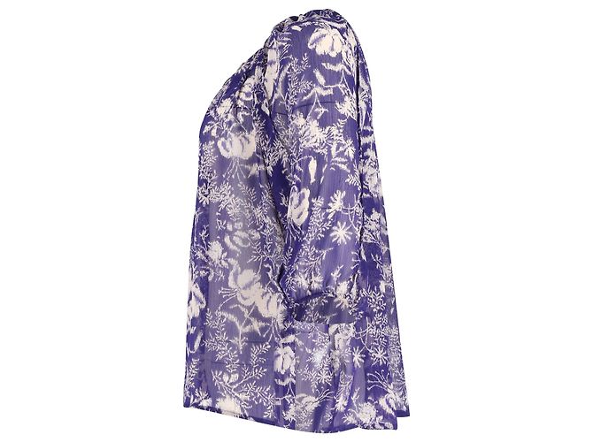 Ba&sh Ulysse Bluse aus lila Polyester - Ansicht 2