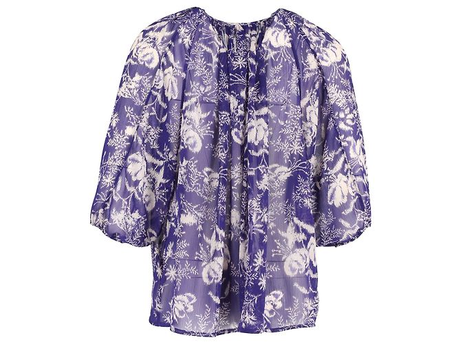 Ba&sh Ulysse Bluse aus lila Polyester - Ansicht 3