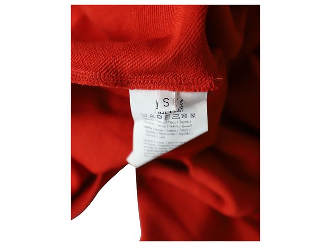 Sudadera con adornos Philosophy di Lorenzo Serafini de algodón rojo Roja - vista 5