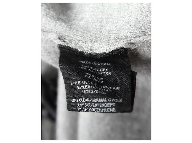Theory Rippstrick-Cardigan aus grauer Viskose - Ansicht 5