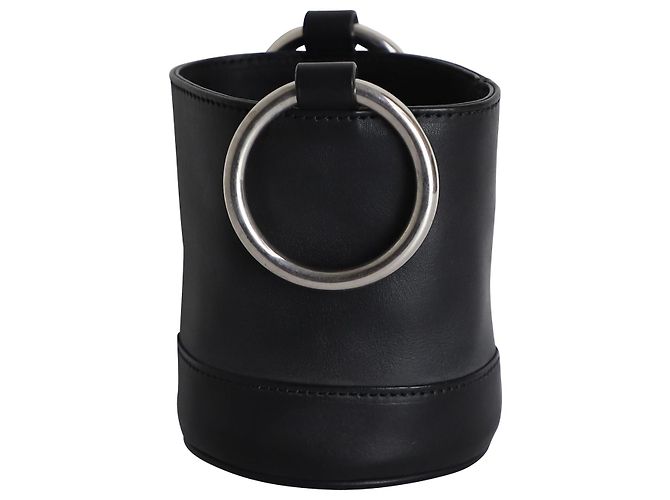 Bonsai di Simon Miller 15 Borsa in Pelle Nera Nero - vista 4