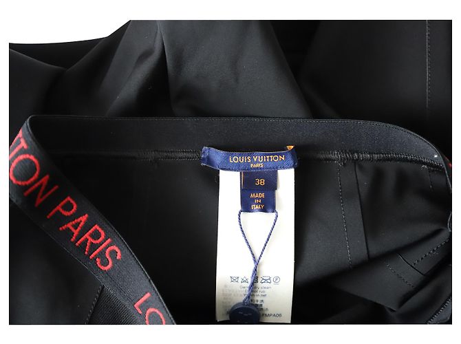 Louis Vuitton-Leggings mit Bundlogo aus schwarzem Polyamid - Ansicht 3