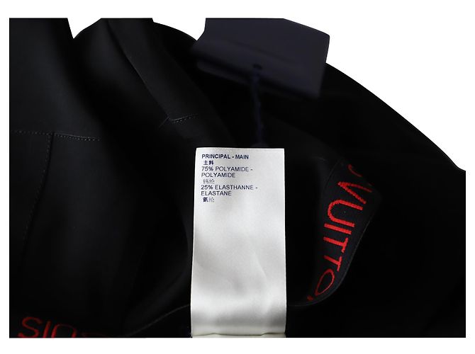 Louis Vuitton-Leggings mit Bundlogo aus schwarzem Polyamid - Ansicht 5