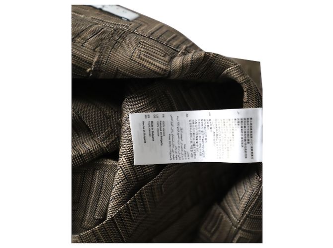 Sandro Gael Layered Pleated Jacquard Shorts in Multicolor Viscose - view 6