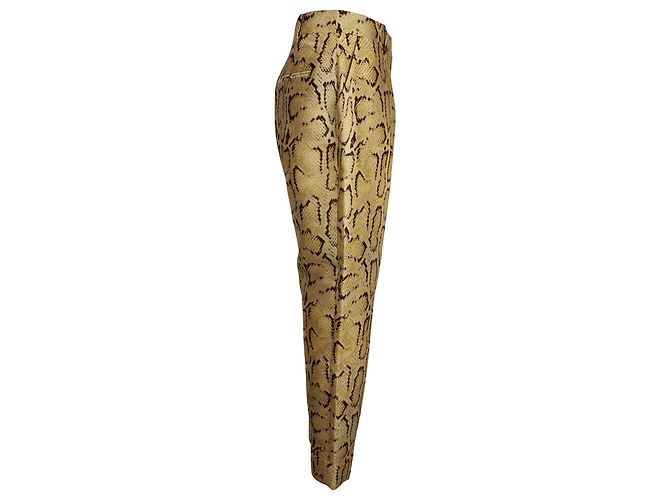 Stella Mc Cartney Stella McCartney Snake Print Trousers in Animal Print Polyester - view 2