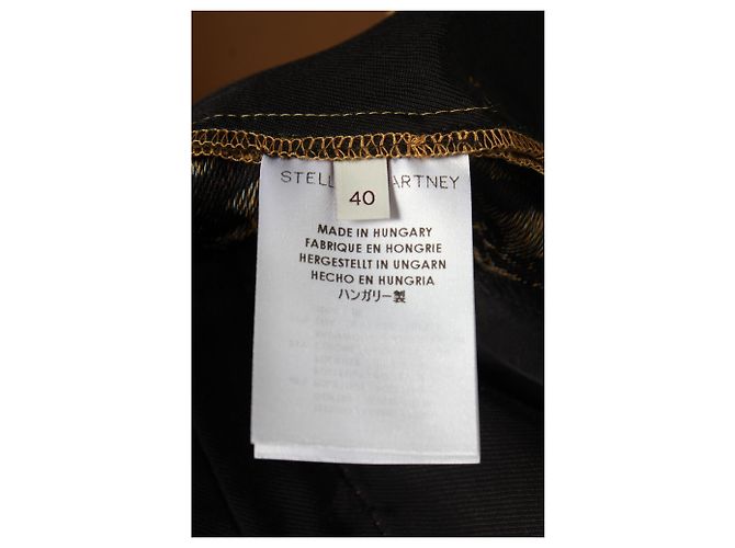 Stella Mc Cartney Stella McCartney Snake Print Trousers in Animal Print Polyester - view 5