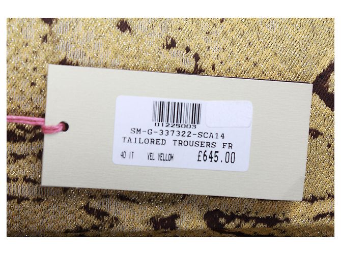 Stella Mc Cartney Stella McCartney Snake Print Trousers in Animal Print Polyester - view 6