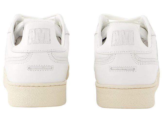 low top 2011 Sneakers - AMI Paris - Leather - White - view 3
