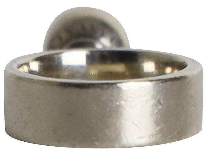 Tiffany & Co Kugel-Ohrring aus silbernem Metall Metallisch - Ansicht 2