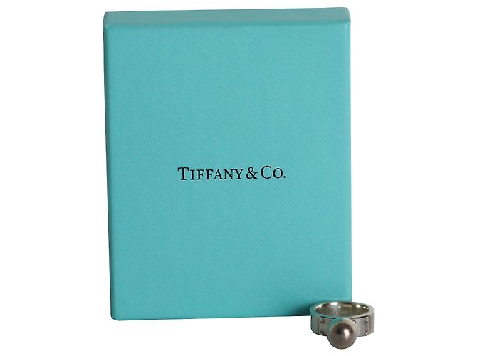 Tiffany & Co Kugel-Ohrring aus silbernem Metall Metallisch - Ansicht 6