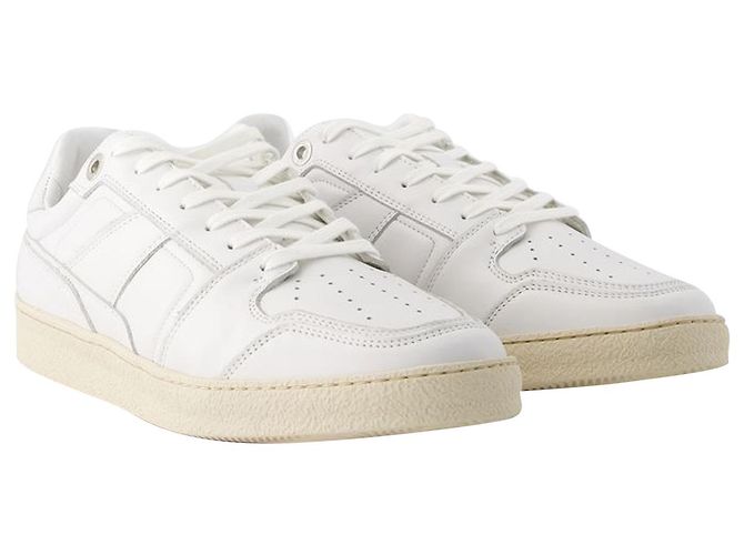 low top 2011 Sneakers - AMI Paris - Leather - White - view 2