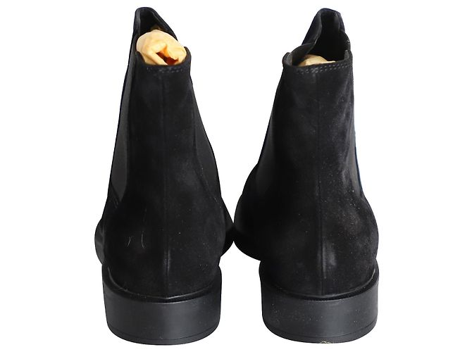 Stivaletti Pull On di Tod's in pelle scamosciata nera Nero - vista 4