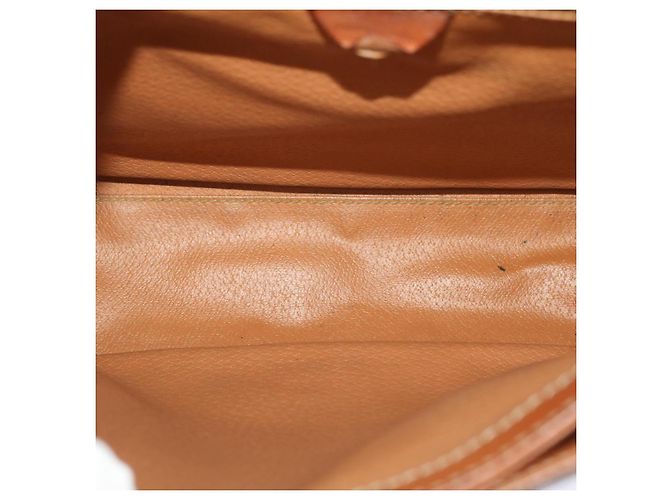 Céline CELINE Borsa a tracolla in tela Macadam in pelle PVC marrone Auth 49113 - vista 11