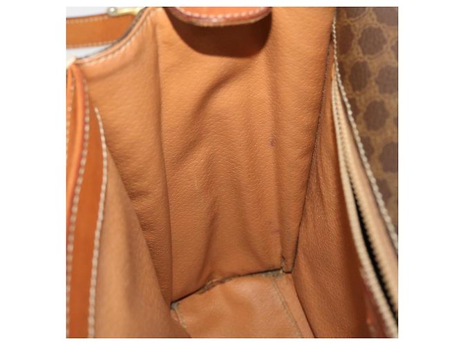 Céline CELINE Borsa a tracolla in tela Macadam in pelle PVC marrone Auth 49113 - vista 22
