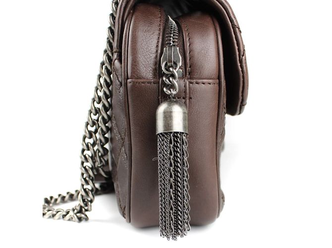Chanel - Timeless bag with metal charms Brown - view 10