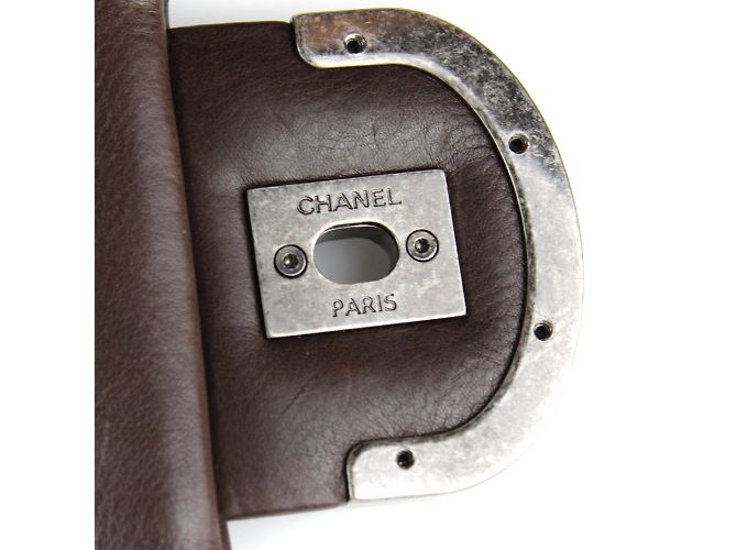 Chanel - Timeless bag with metal charms Brown - view 13