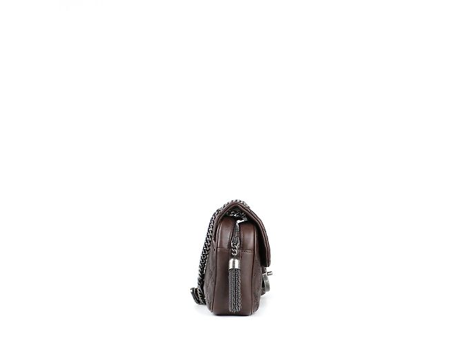 Chanel - Timeless bag with metal charms Brown - view 5