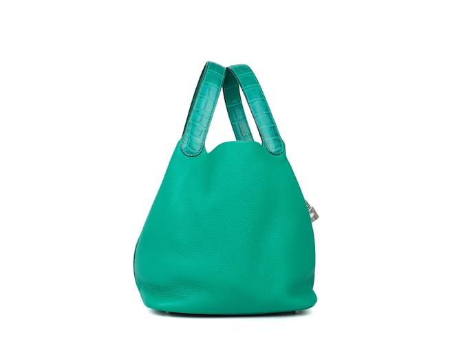 Hermès - Picotin Touch 22 bag Verde - vista 3