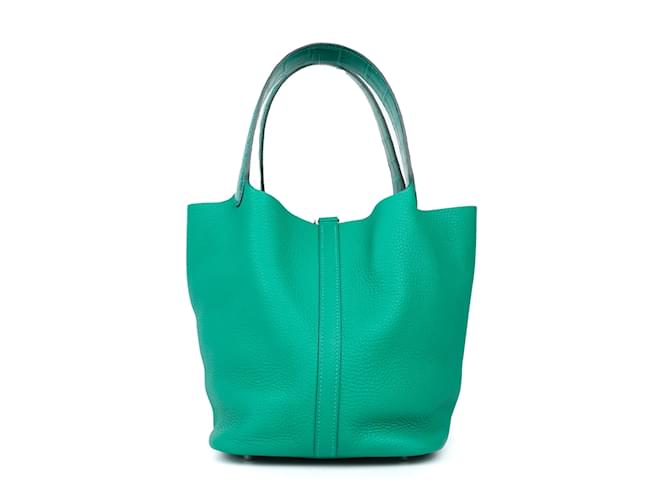 Hermès - Picotin Touch 22 bag Verde - vista 4