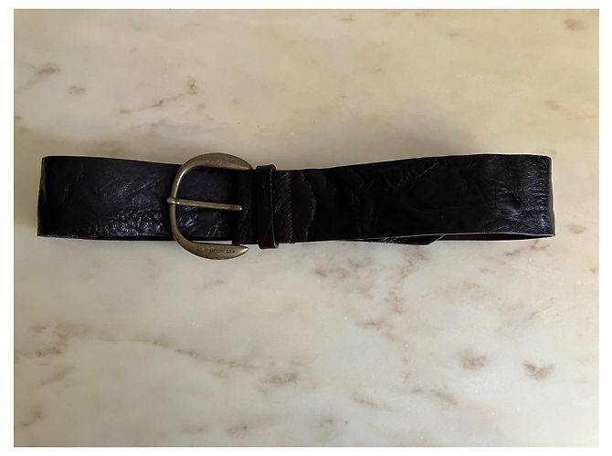Tommy Hilfiger Gürtel aus braunem Leder - Ansicht 4