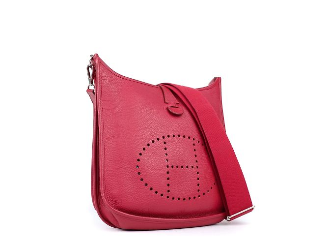 Hermès - Evelyne 29 Sac Grenat III Taurillon Bordeaux - vue 2