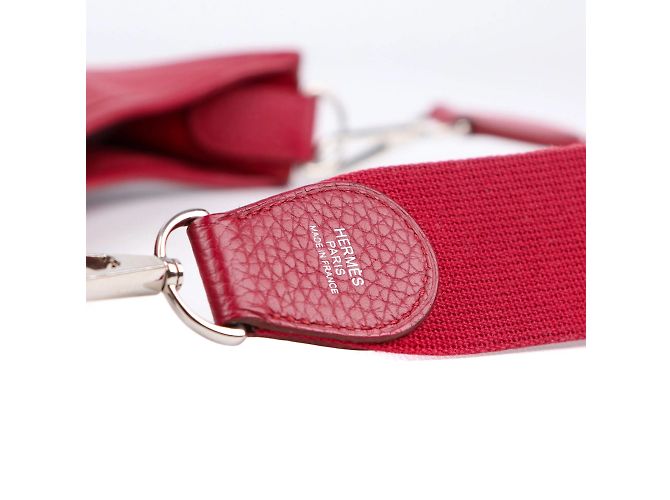 Hermès - Evelyne 29 Sac Grenat III Taurillon Bordeaux - vue 8
