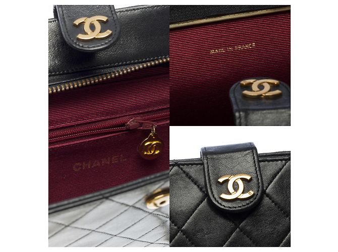 Classique Sac CHANEL en Cuir Noir - 101330 - vue 6