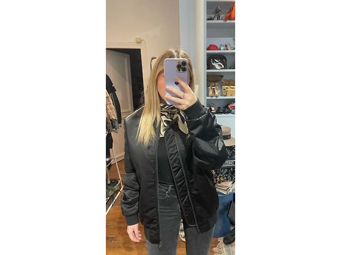 ACNE STUDIOS Jacken T.International S Synthetisch Schwarz - Ansicht 2