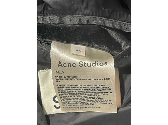 ACNE STUDIOS Jacken T.International S Synthetisch Schwarz - Ansicht 6