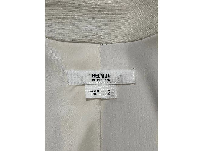 HELMUT LANG Jacken T.International M Viskose Weiß - Ansicht 4