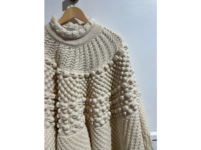 SAINT LAURENT Strickwaren T.International XS Wolle Roh - Ansicht 3