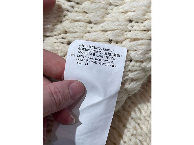 SAINT LAURENT Strickwaren T.International XS Wolle Roh - Ansicht 9