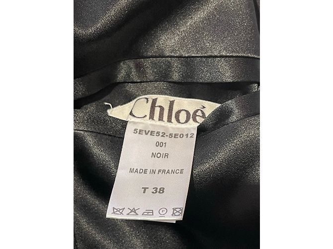 Chloé CHLOE Jacken T.FR 38 Viskose Schwarz - Ansicht 4