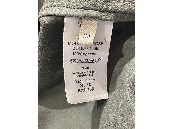 Céline CELINE Jacken T.FR 34 Leder Schwarz - Ansicht 4