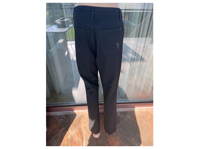 Pantalones negros Trussardi Jeans - vista 3