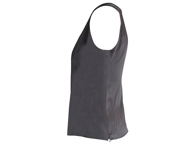 Regata Armani em acetato de prata Metálico - vista 2