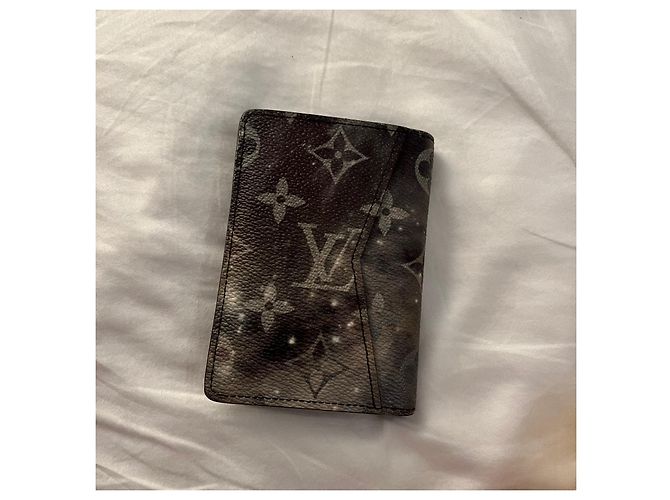 Louis Vuitton Galaxy Pocket-Organizer Silber Mehrfarben Grau Monogramm - Ansicht 3