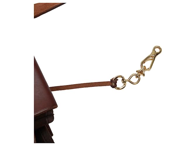 Hermès Hermes Brown Herbag Cabas MM Marrone Marrone scuro - vista 15