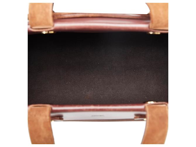 Hermès Hermes Brown Herbag Cabas MM Marrone Marrone scuro - vista 5